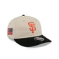 San Francisco Giants Three Looms Americana Herringbone Retro Crown 9FIFTY Adjustable Hat