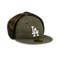 Los Angeles Dodgers Three Looms Cotton Twill Camo Retro Crown Dog Ear 59FIFTY Fitted Hat