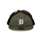 Detroit Tigers Three Looms Cotton Twill Camo Retro Crown Dog Ear 59FIFTY Fitted Hat