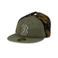 Boston Red Sox Three Looms Cotton Twill Camo Retro Crown Dog Ear 59FIFTY Fitted Hat