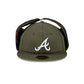 Atlanta Braves Three Looms Cotton Twill Camo Retro Crown Dog Ear 59FIFTY Fitted Hat