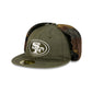 San Francisco 49ers Three Looms Cotton Twill Camo Retro Crown Dog Ear 59FIFTY Fitted Hat