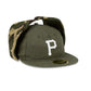Pittsburgh Pirates Three Looms Cotton Twill Camo Retro Crown Dog Ear 59FIFTY Fitted Hat