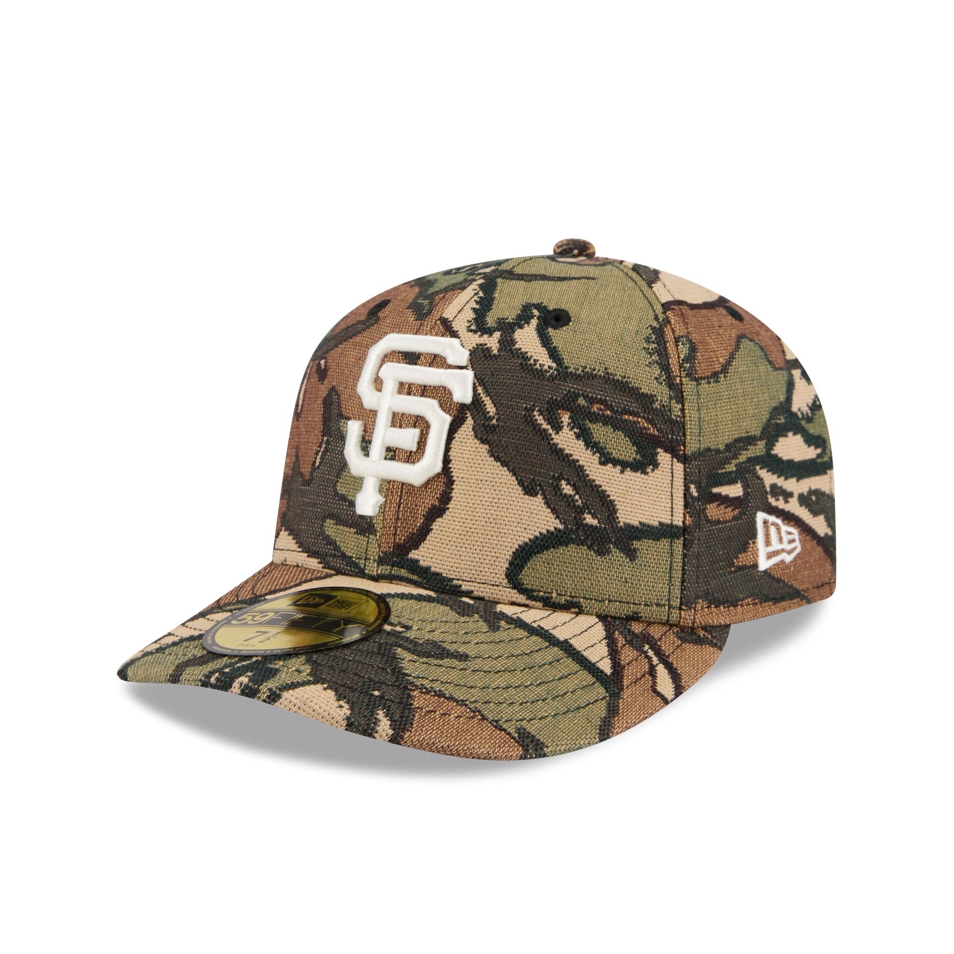 San Francisco Giants Three Looms Jacquard Camo 59FIFTY Fitted Hat