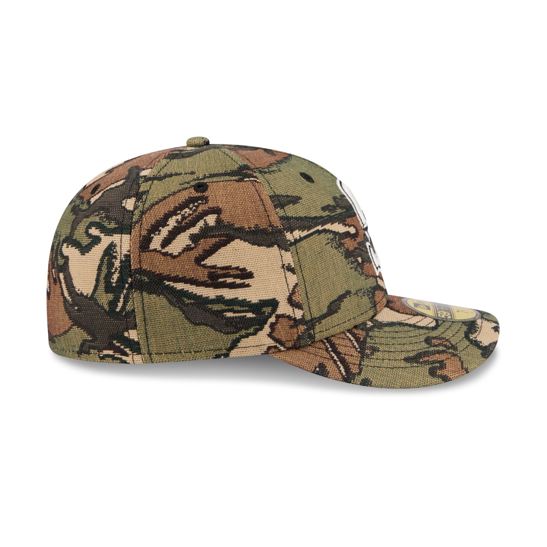 Seattle Mariners Three Looms Jacquard Camo 59FIFTY Fitted Hat
