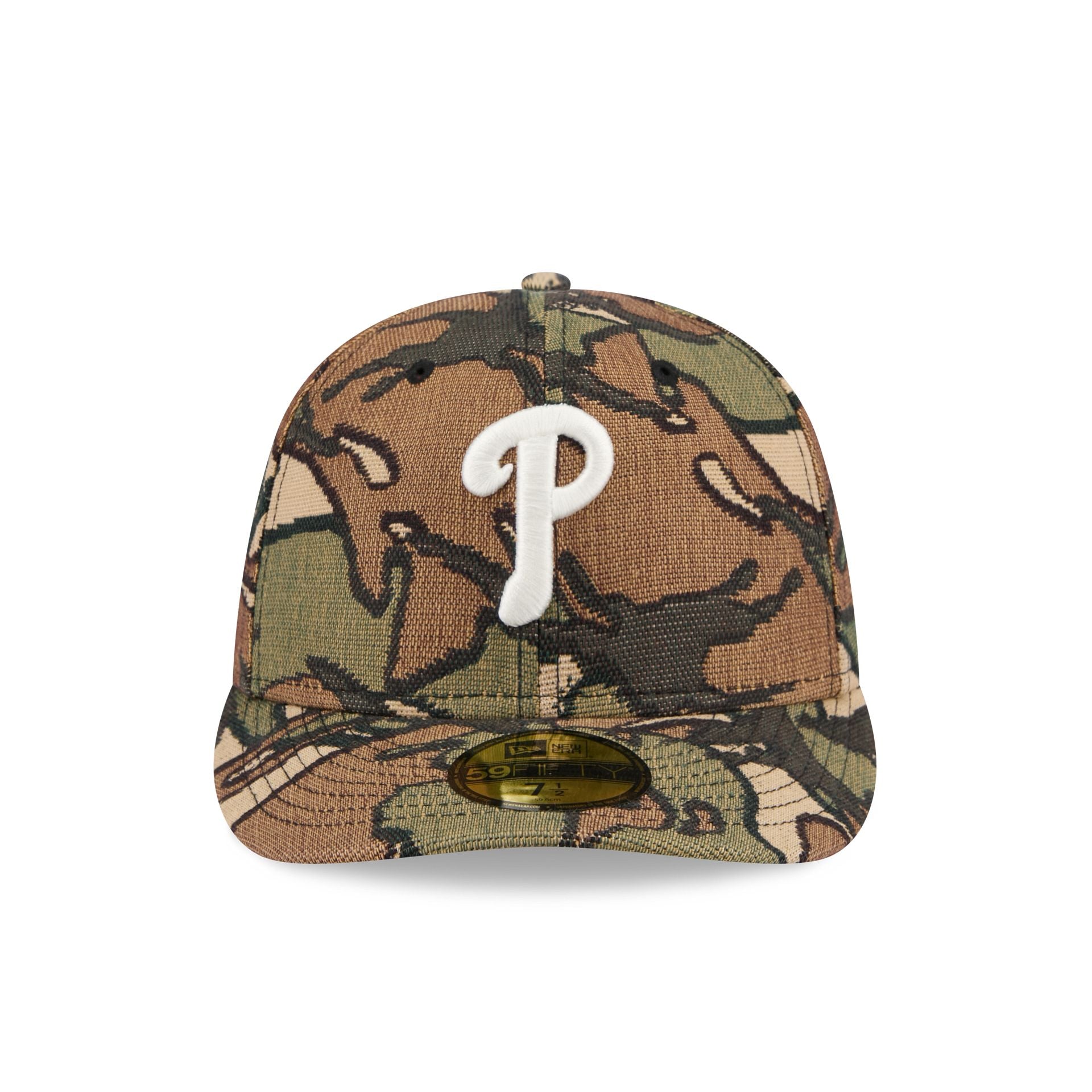 Philadelphia Phillies Three Looms Jacquard Camo 59FIFTY Fitted Hat