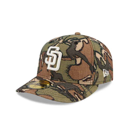 San Diego Padres Three Looms Jacquard Camo 59FIFTY Fitted Hat - New Era Cap