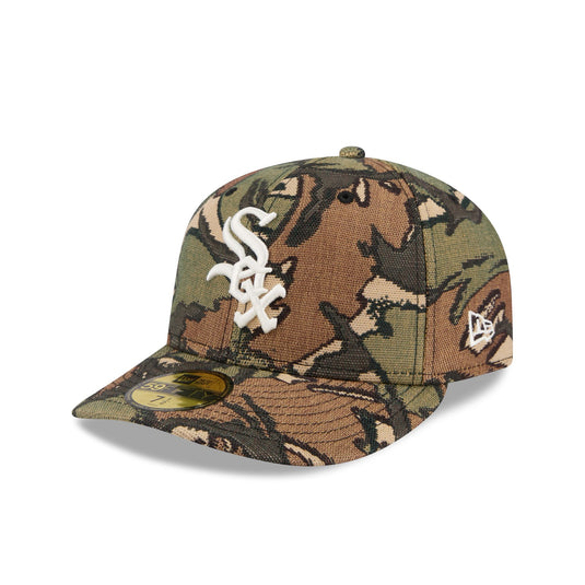 Chicago White Sox Three Looms Jacquard Camo 59FIFTY Fitted Hat - New Era Cap