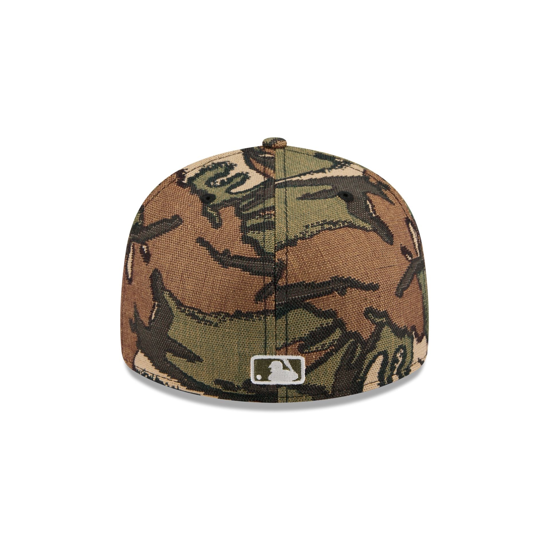 Chicago Cubs Three Looms Jacquard Camo 59FIFTY Fitted Hat