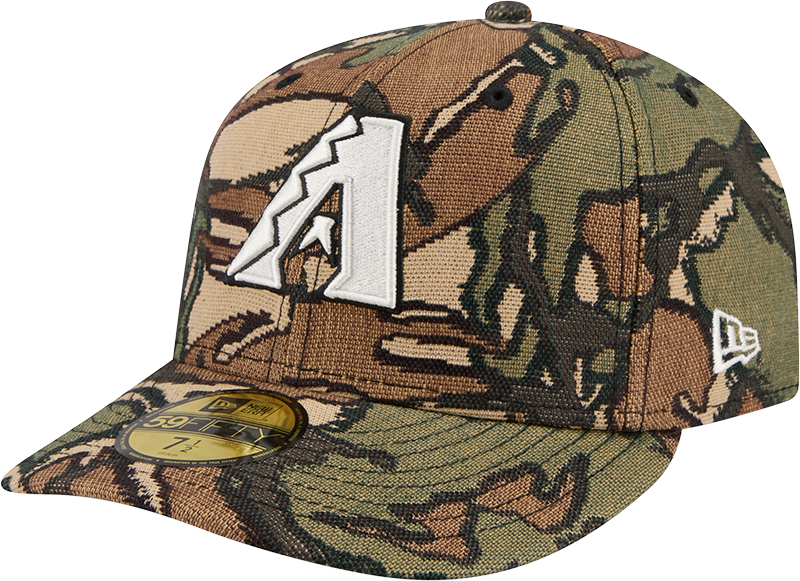 Arizona Diamondbacks Three Looms Jacquard Camo 59FIFTY Fitted Hat
