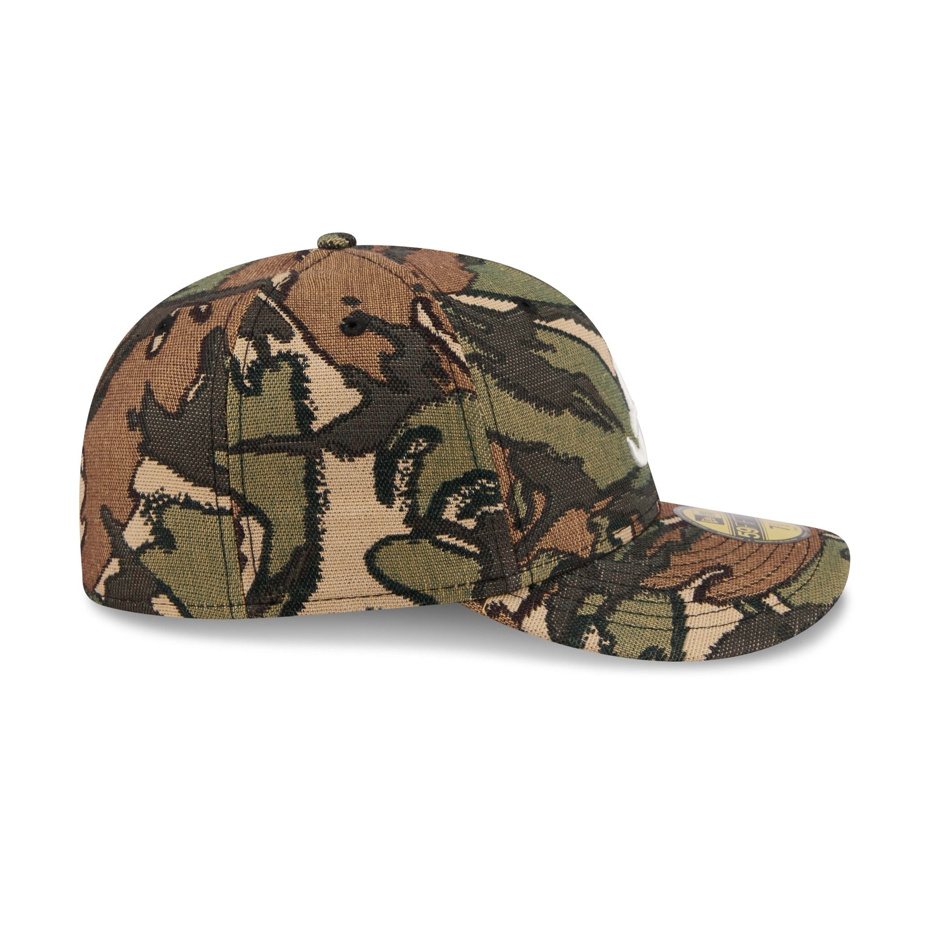 Atlanta Braves Three Looms Jacquard Camo 59FIFTY Fitted Hat – New