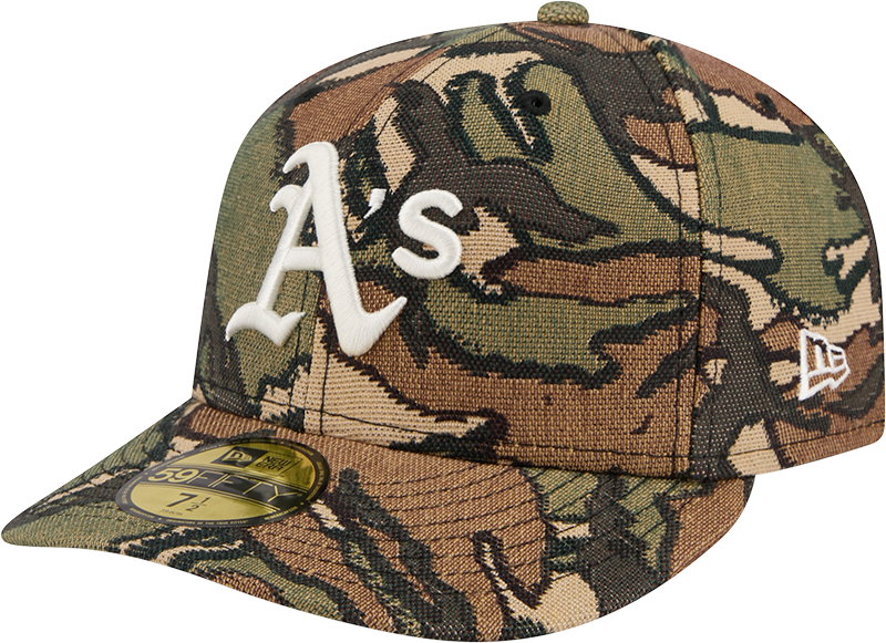 Athletics Three Looms Jacquard Camo 59FIFTY Fitted Hat