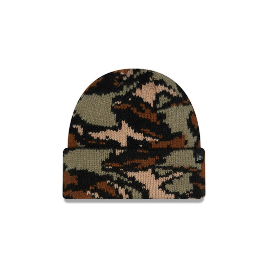 New Era Cap Jacquard Camo Cuff Knit Hat - New Era Cap
