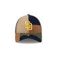 San Diego Padres Three Looms Cotton Twill Patchwork 9TWENTY Adjustable Hat