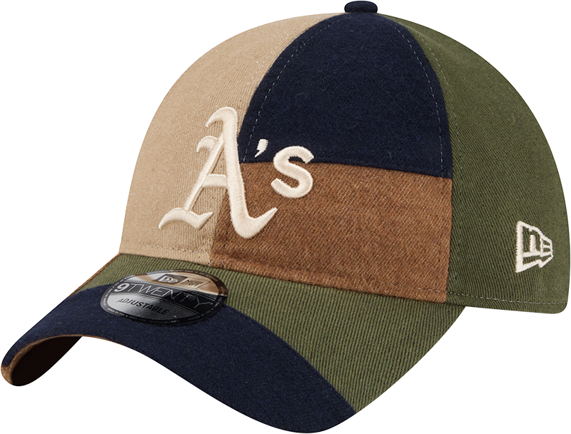 Athletics Three Looms Cotton Twill Patchwork 9TWENTY Adjustable Hat