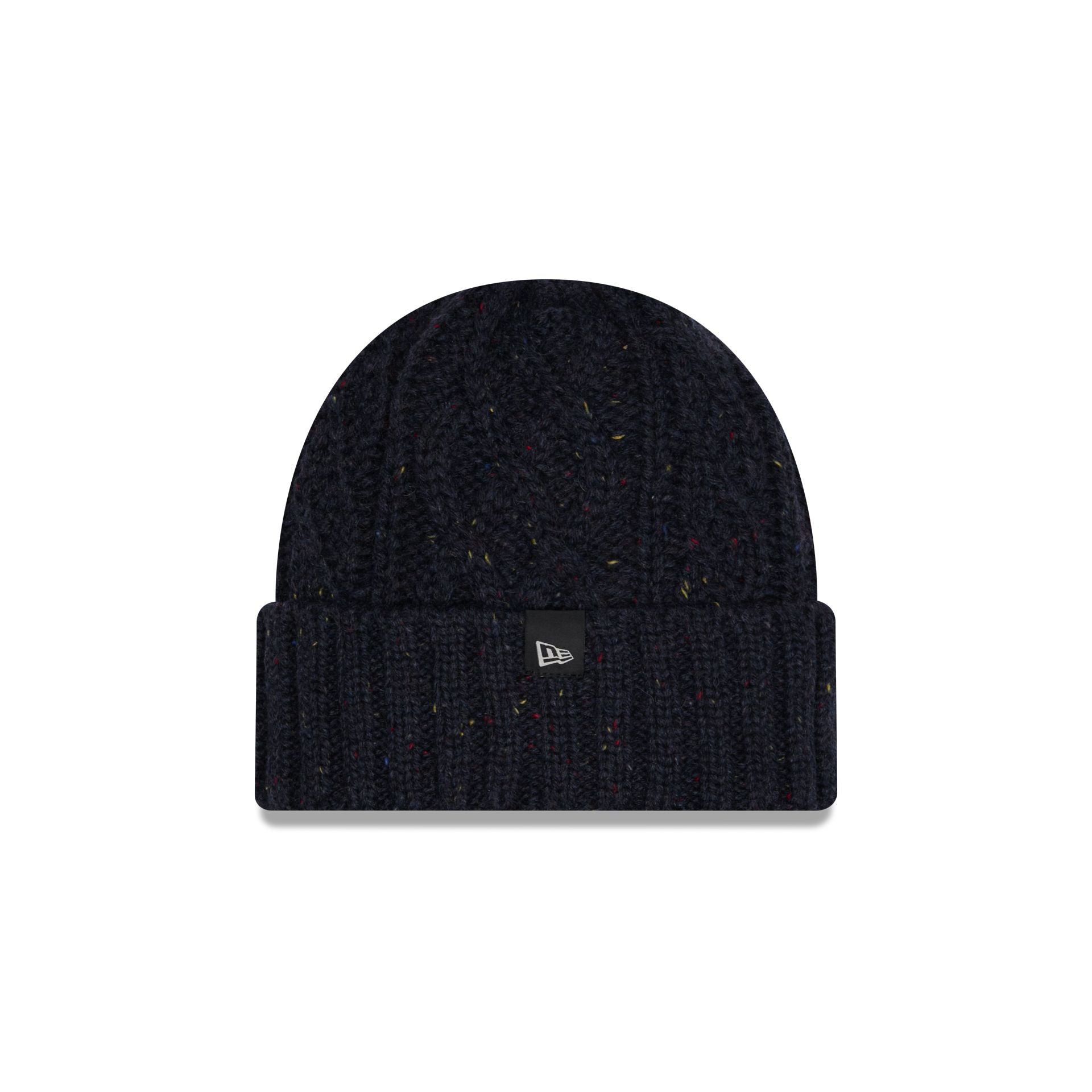 New Era Cap Speckled Navy Cable Knit Hat