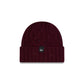 New Era Cap Speckled Maroon Cable Knit Hat