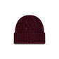 New Era Cap Speckled Maroon Cable Knit Hat