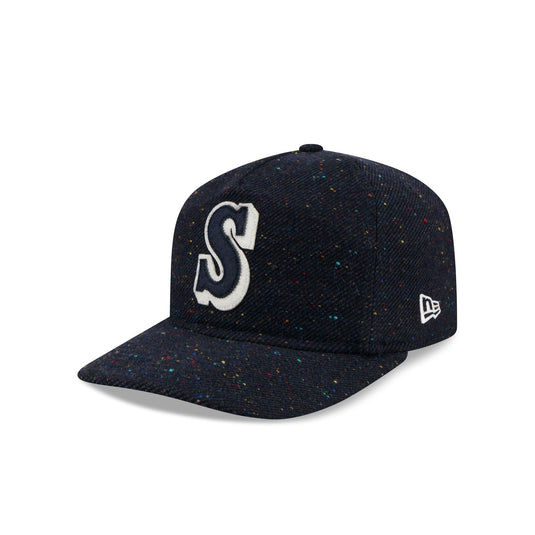 Seattle Mariners Three Looms Speckled Wool 19TWENTY Adjustable Hat - New Era Cap