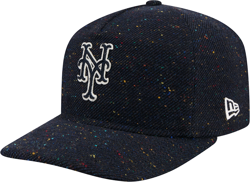 New York Mets Three Looms Speckled Wool 19TWENTY Adjustable Hat