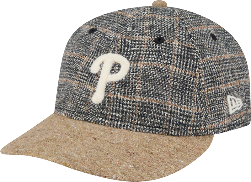 Philadelphia Phillies Three Looms Vintage Tweed Retro Crown 59FIFTY Fitted Hat