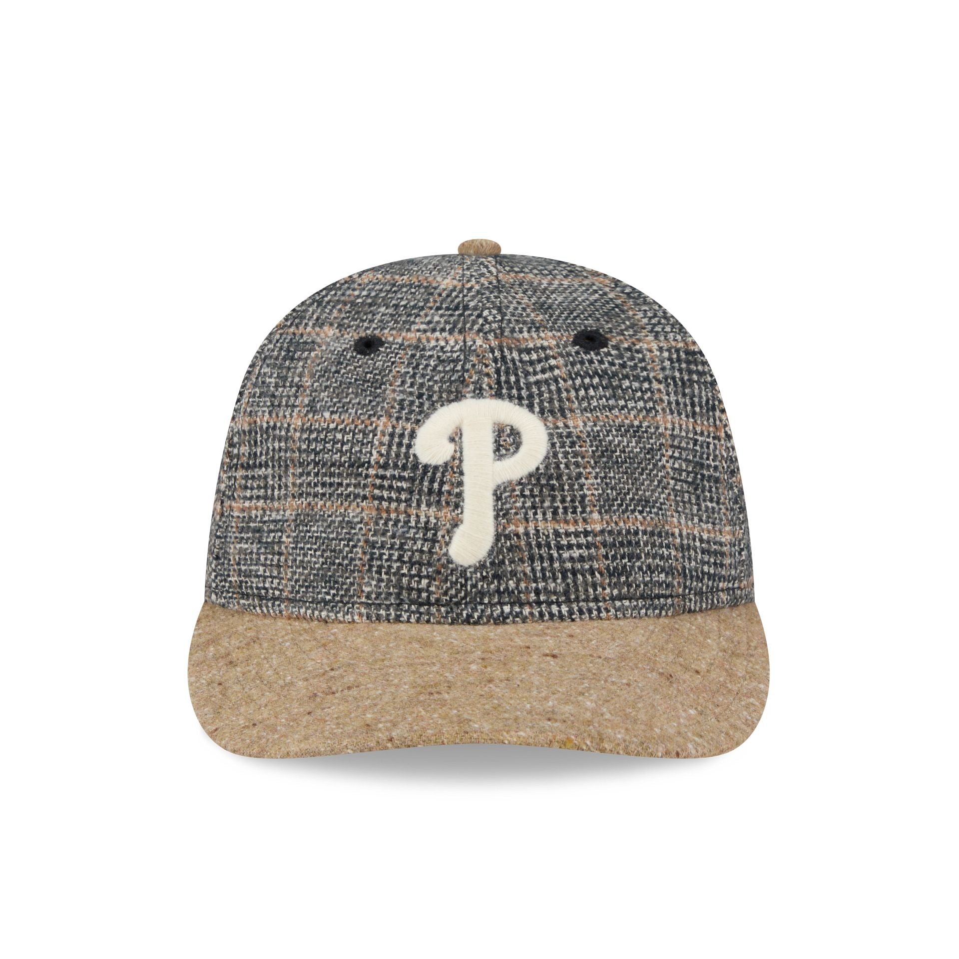 Philadelphia Phillies Three Looms Vintage Tweed Retro Crown 59FIFTY Fitted Hat