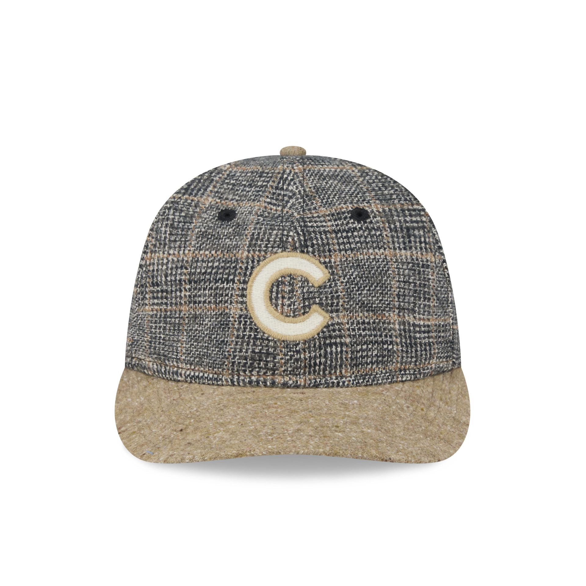 Chicago Cubs Three Looms Vintage Tweed Retro Crown 59FIFTY Fitted Hat