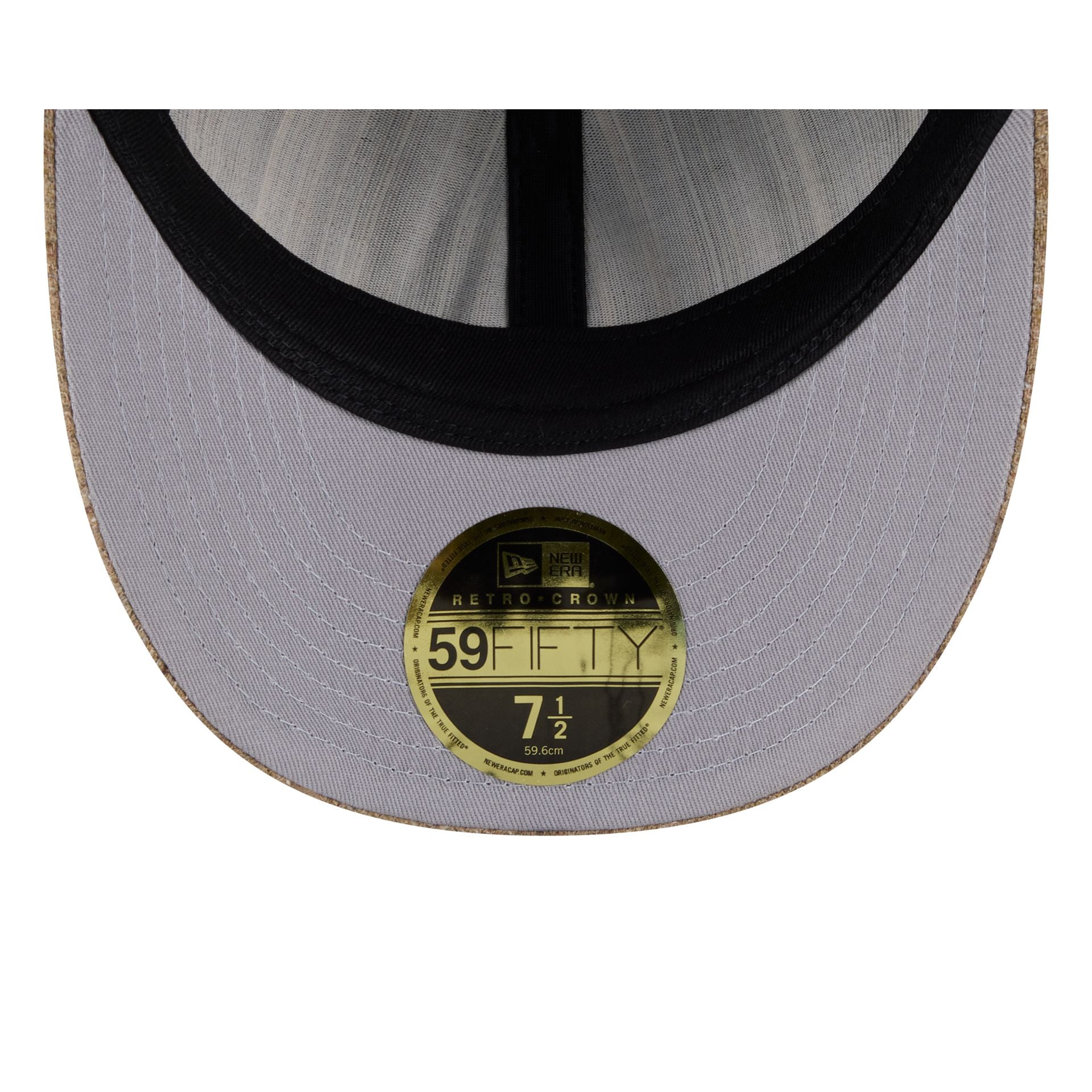 Chicago Cubs Three Looms Vintage Tweed Retro Crown 59FIFTY Fitted Hat