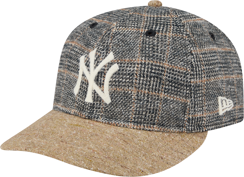 New York Yankees Three Looms Vintage Tweed Retro Crown 59FIFTY Fitted Hat