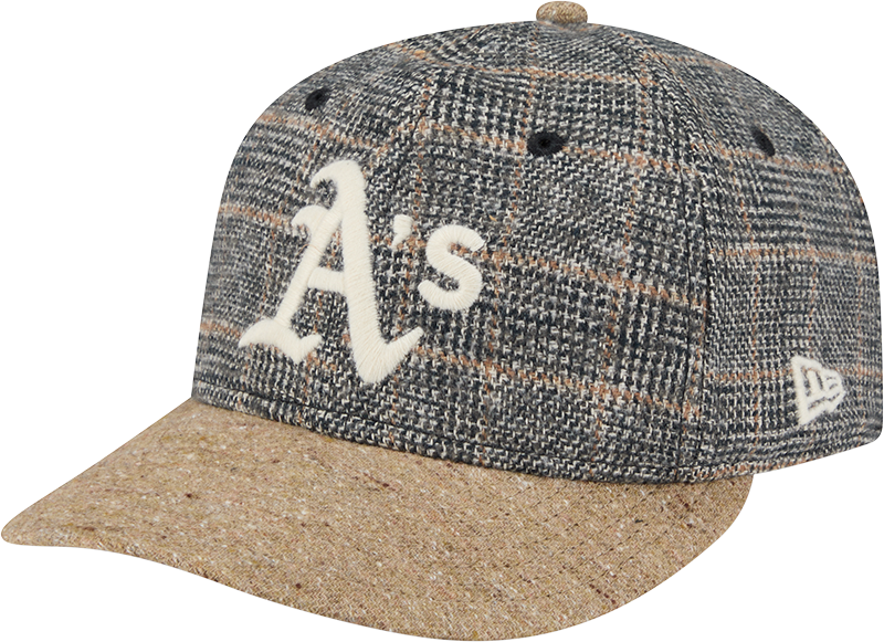 Athletics Three Looms Vintage Tweed Retro Crown 59FIFTY Fitted Hat
