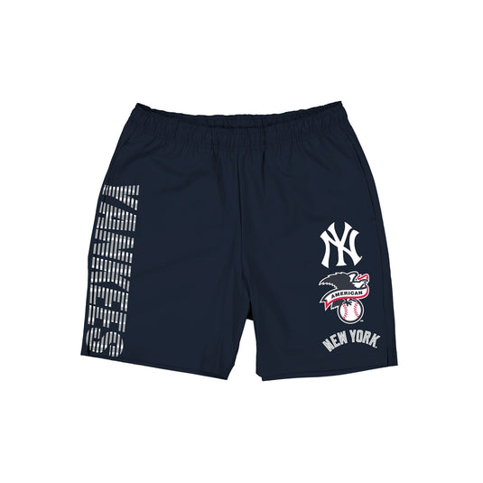 New York Yankees Match Day Navy Shorts - New Era Cap