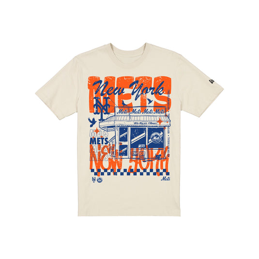 New York Mets Diner Chrome T-Shirt - New Era Cap