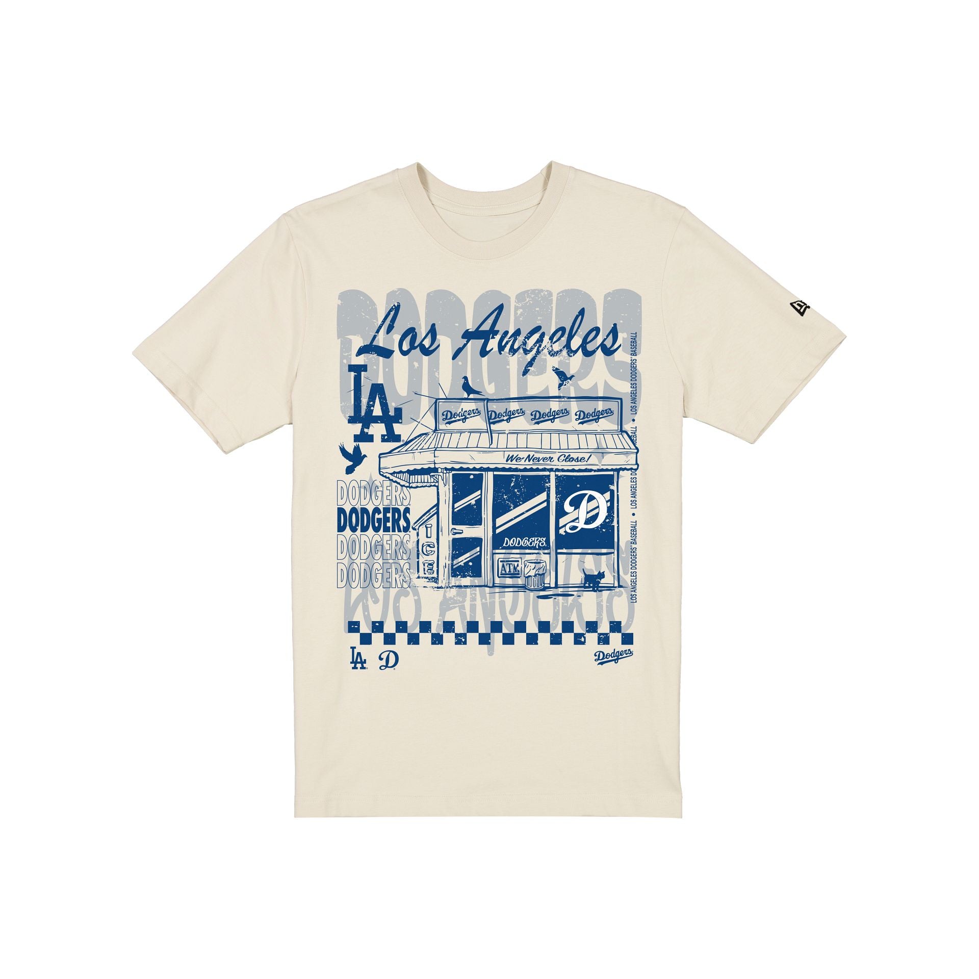 Los Angeles Dodgers Diner Chrome T-Shirt