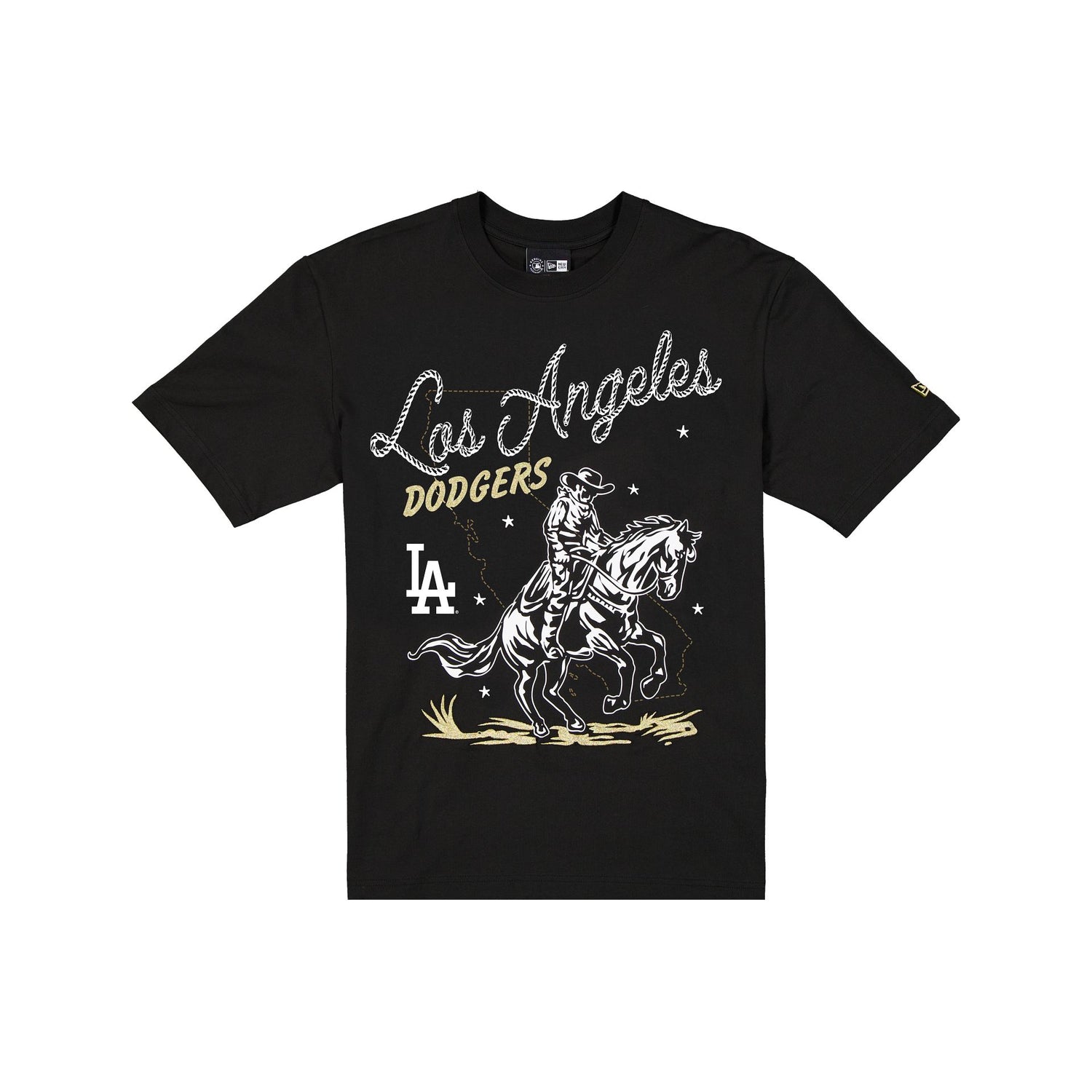 Los Angeles Dodgers Lasso Black T-Shirt