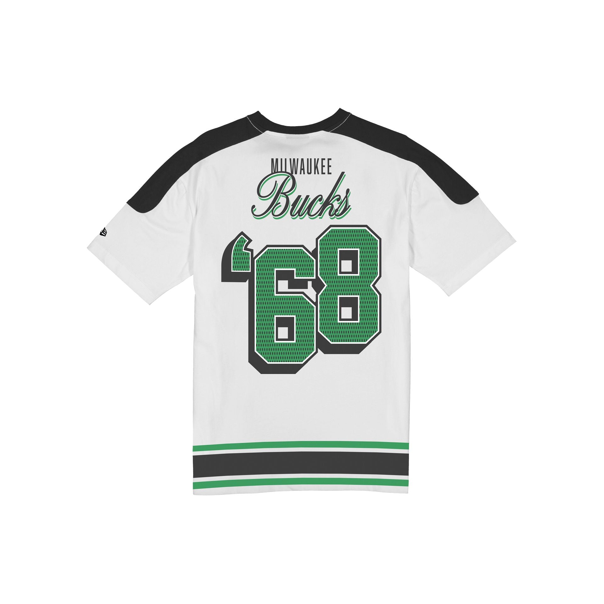 Milwaukee Bucks Sport Classics Vintage White T-Shirt