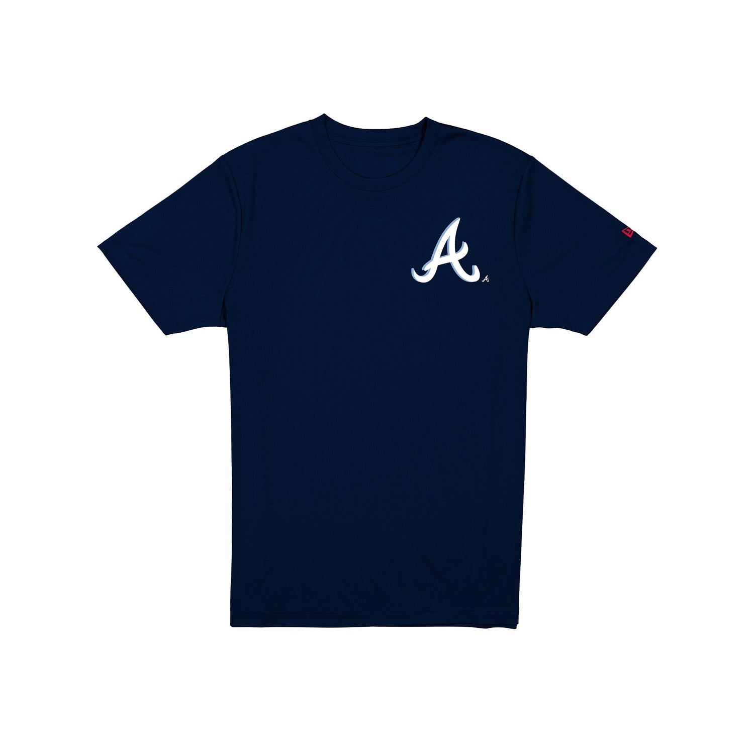 Atlanta Braves Cartoon Navy T-Shirt