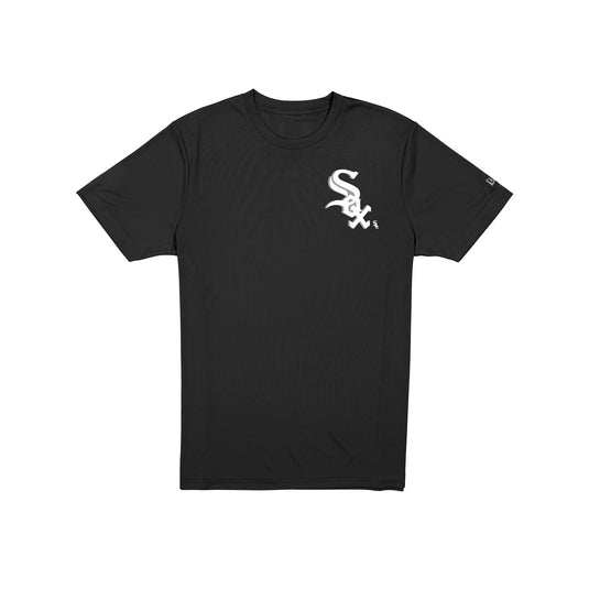Chicago White Sox Cartoon Black T-Shirt - New Era Cap