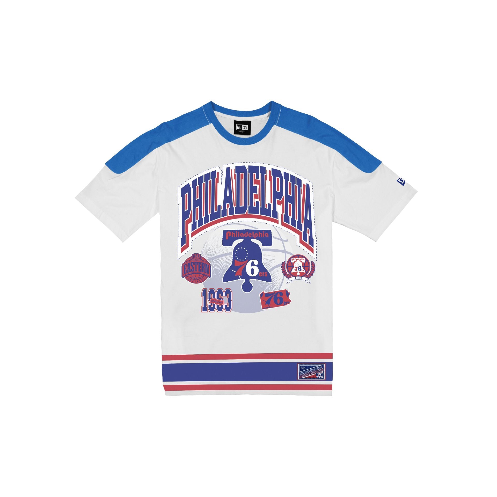 Philadelphia 76ers Sport Classics Vintage White T-Shirt