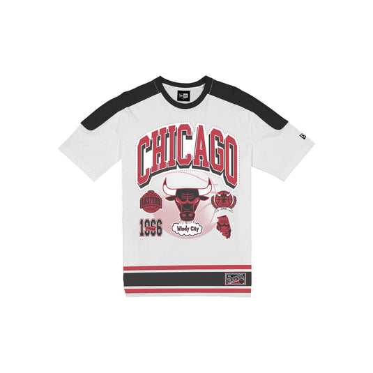 Chicago Bulls Sport Classics Vintage White T-Shirt - New Era Cap