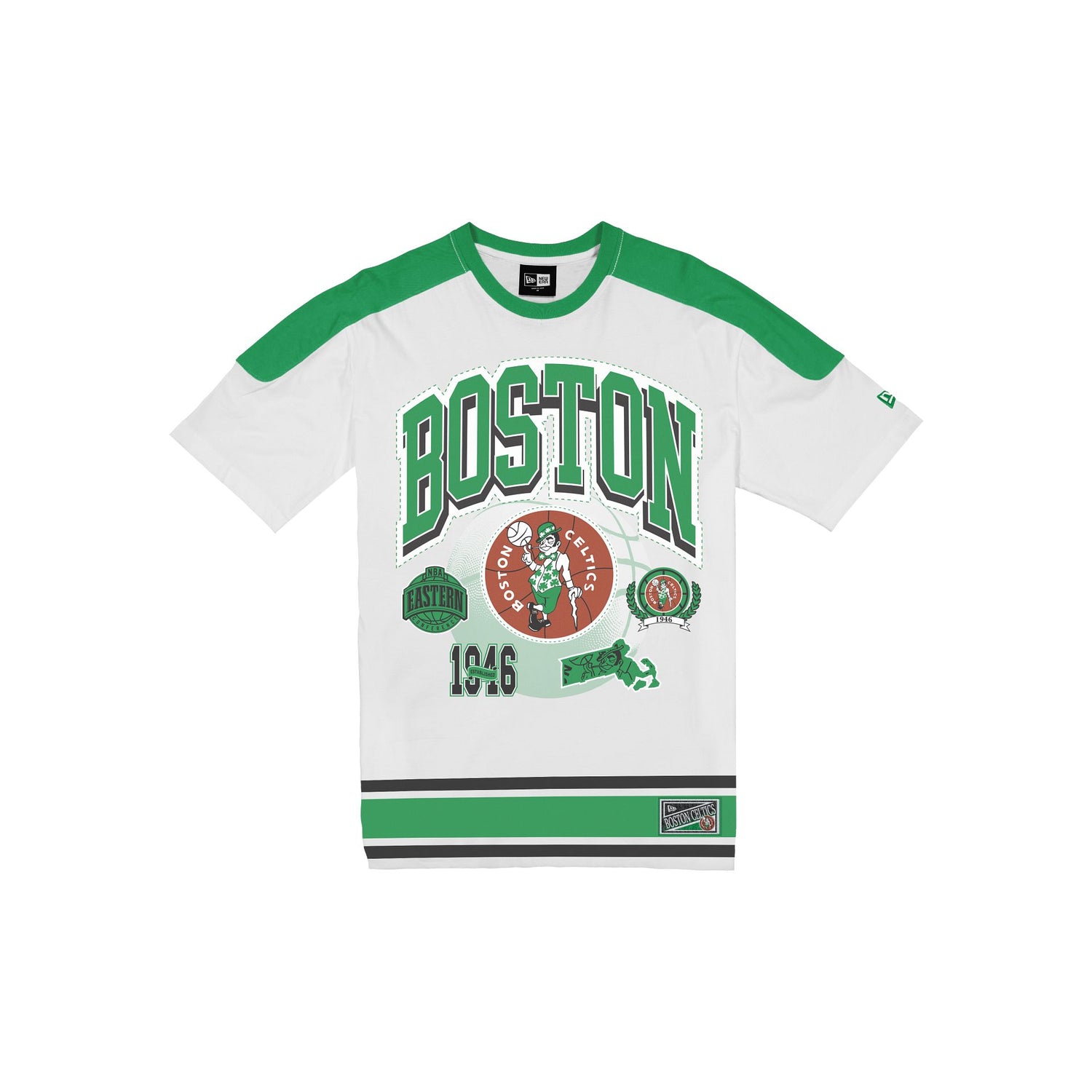 Boston Celtics Sport Classics Vintage White T-Shirt