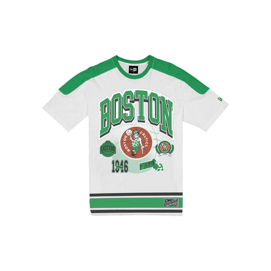 Boston Celtics Sport Classics Vintage White T-Shirt - New Era Cap