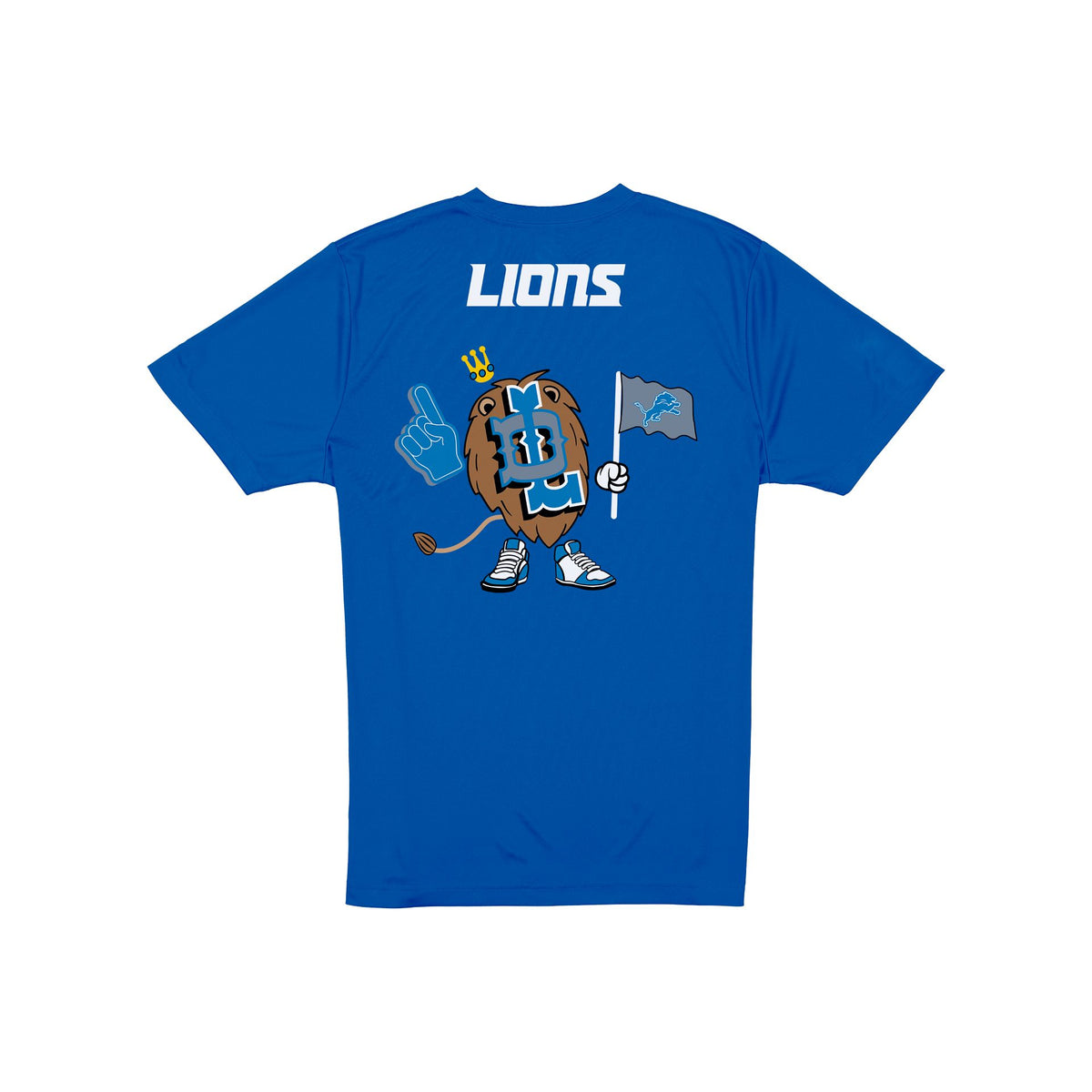 Detroit Lions Cartoon T-Shirt