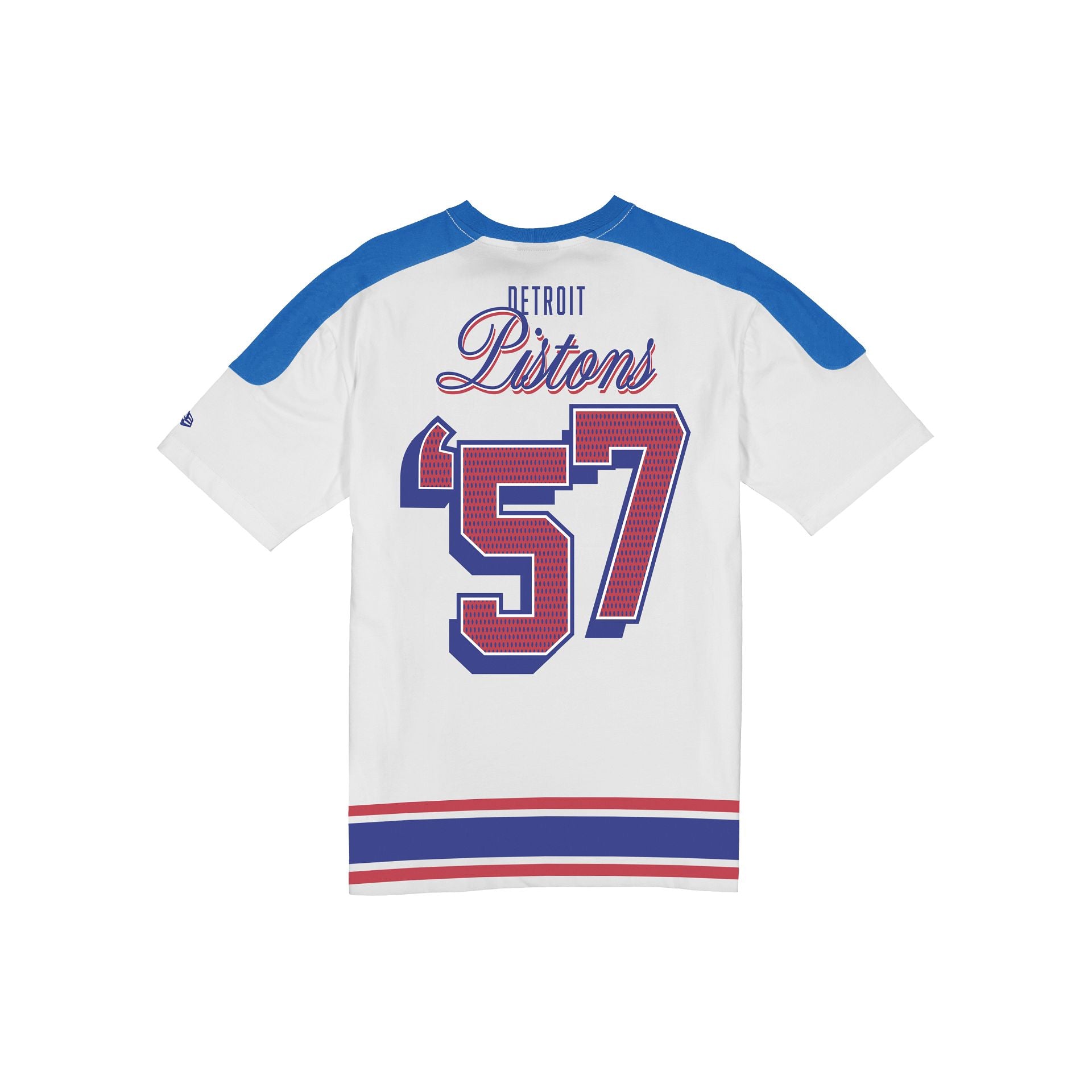 Detroit Pistons Sport Classics Vintage White T-Shirt