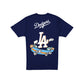 Los Angeles Dodgers Cartoon Blue T-Shirt