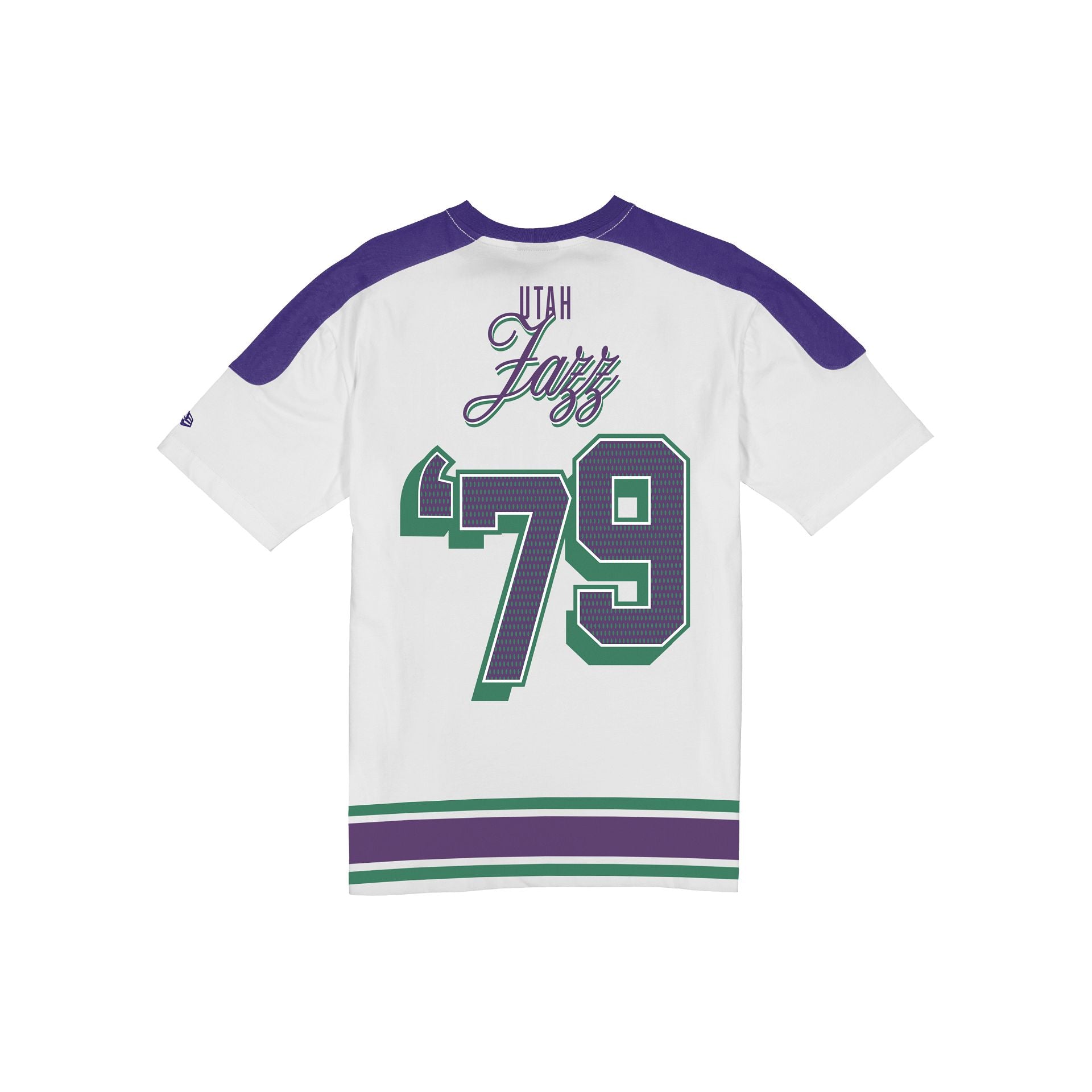 Utah Jazz Sport Classics Vintage White T-Shirt