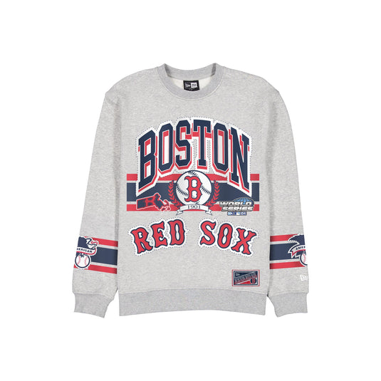 Boston Red Sox Sport Classics Vintage Gray Crewneck - New Era Cap