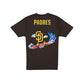 San Diego Padres Cartoon Brown T-Shirt