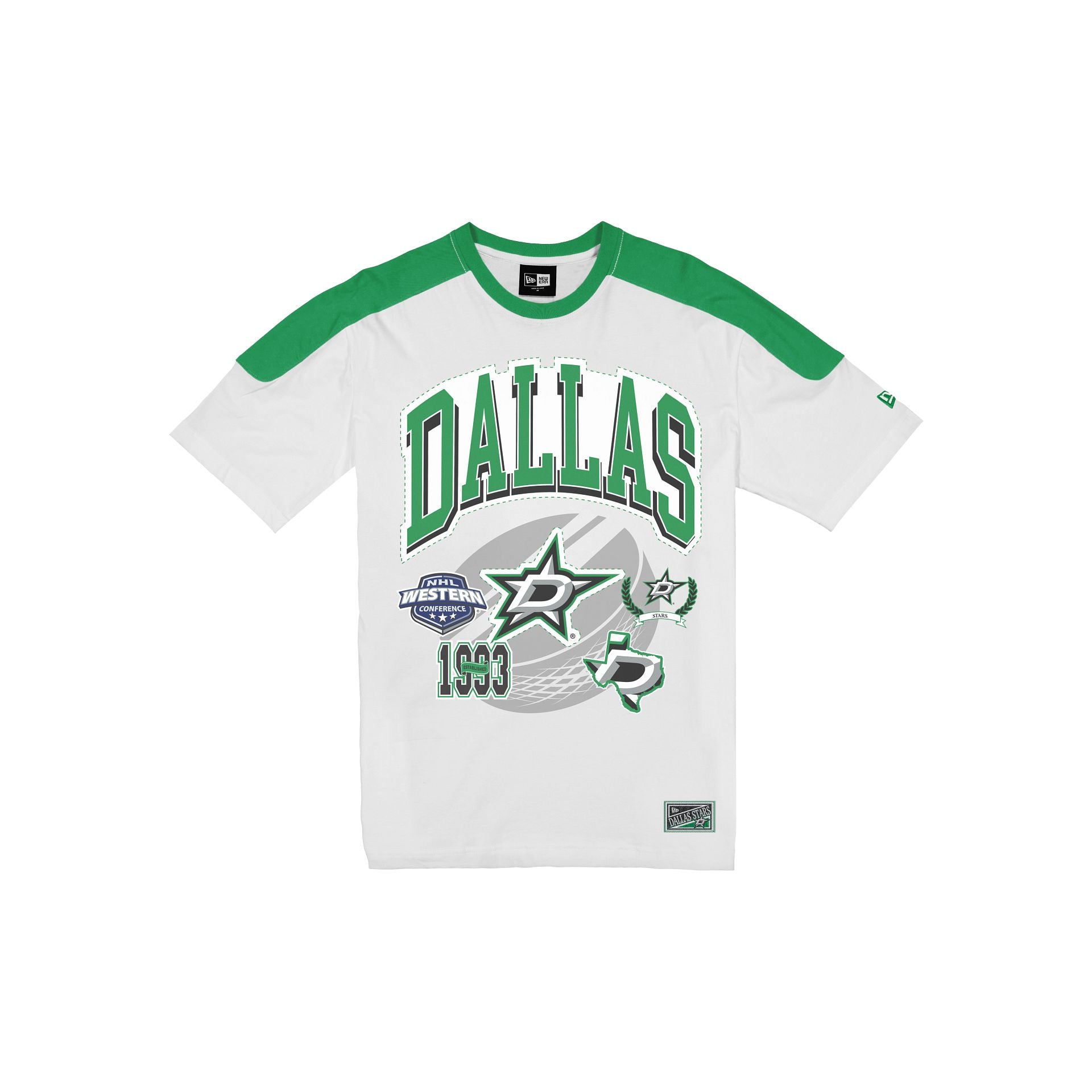 Dallas Stars Sport Classics Vintage White T-Shirt