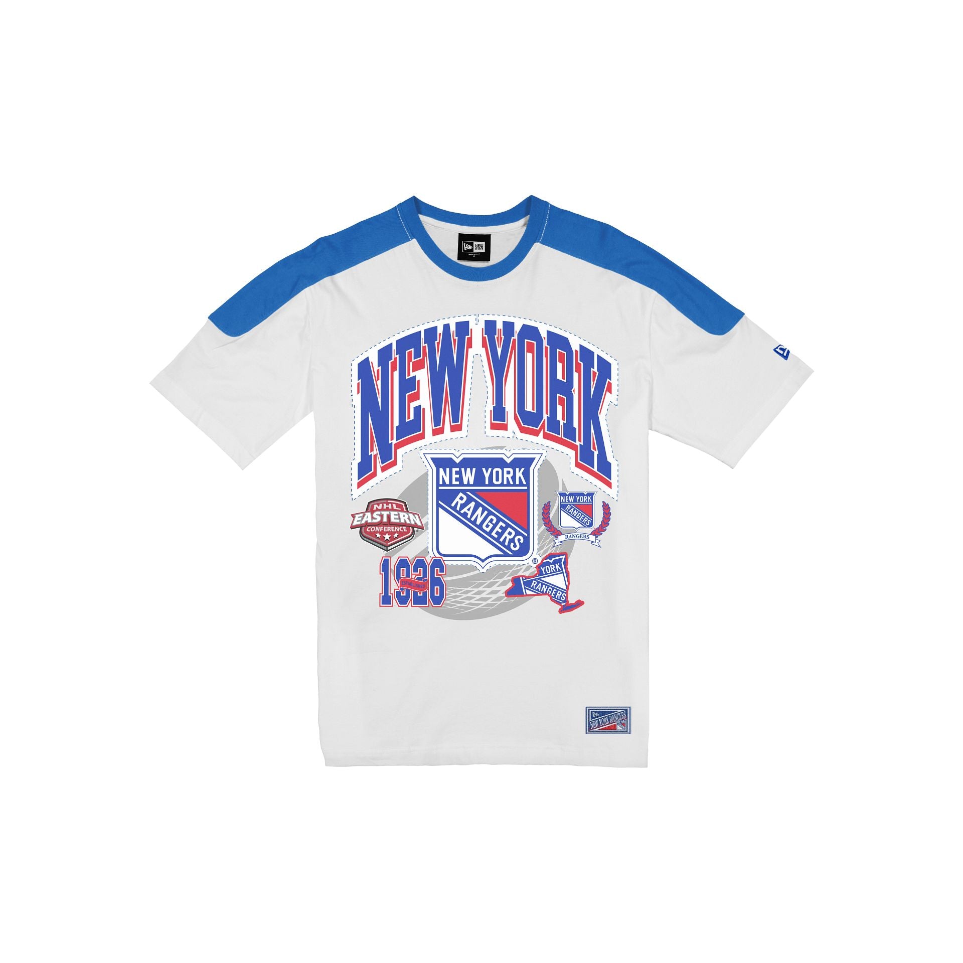 New York Rangers Sport Classics Vintage White T-Shirt