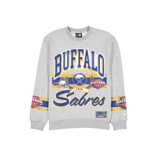 Buffalo Sabres Sport Classics Vintage Gray Crewneck - New Era Cap